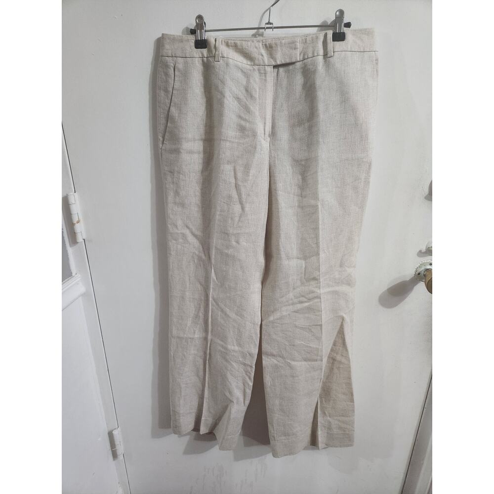The brooks brothers caroline fit linen pants 10